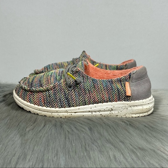 Hey Dude Shoes Hey Dude Kids Wendy Peacock Pink Shoes Poshmark